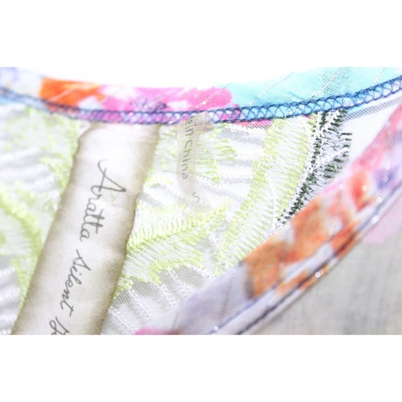 NWT Aratta Silent Journey Aurora Tunic Ombre Floral Embroidered Small H14392 - Picture 8 of 16